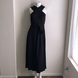 Milan Kiss Black Criss Cross Dress NWT Size M